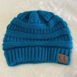 CC ORIGINALS / Turquoise Beanie Hat